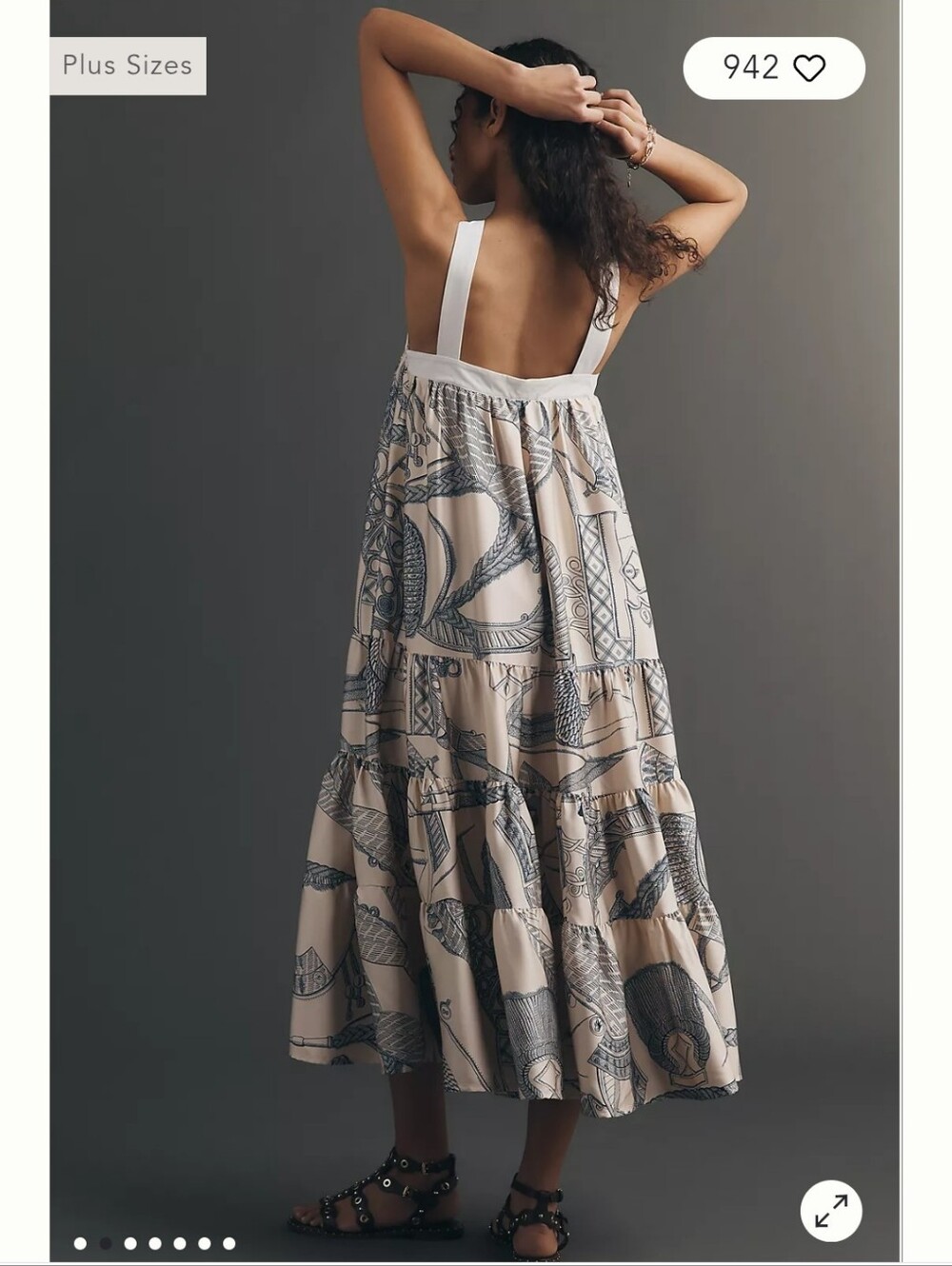 Maude Club Bobbi Halter Bow Midi DressMaude Club - Picture 4 of 4